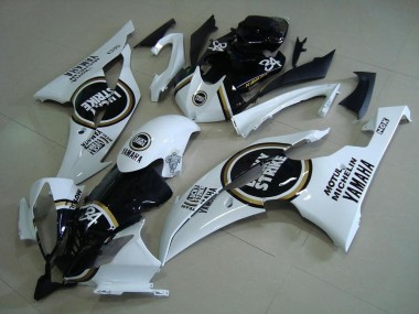 Carenagem Moto R6 2008-2016 - Preto Lucky Strike