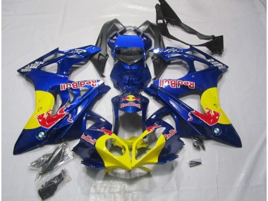 Carenagem Moto S1000RR 2009-2014 - Amarelo Azul RedBull