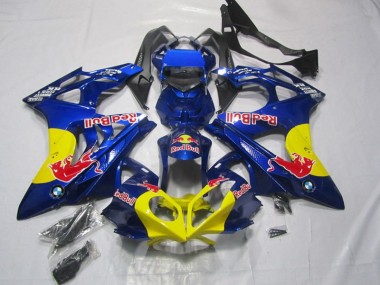Carenagem Moto S1000RR 2009-2014 - Amarelo Azul RedBull
