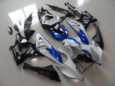 Carenagem Moto S1000RR 2009-2014 - Branco Azul Preto