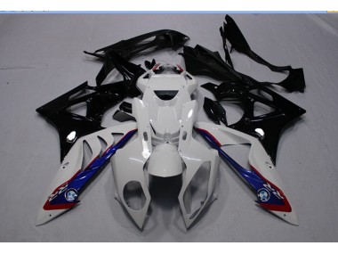 Carenagem Moto S1000RR 2009-2014 - Branco Preto Azul