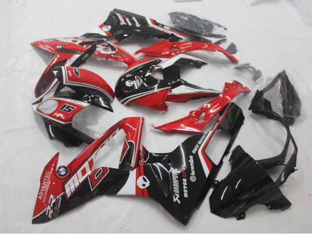 Carenagem Moto S1000RR 2015-2018 - Vermelho Preto