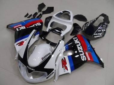Carenagem Moto TL1000R 1998-2003 - Branco Azul Motul