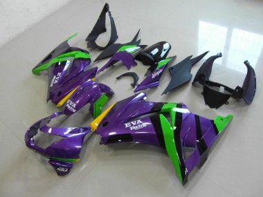 Carenagem Moto ZX 250R 2008-2012 - Roxo EVA Corrida