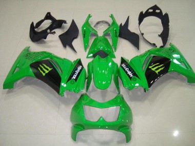 Carenagem Moto ZX 250R 2008-2012 - Verde Monster