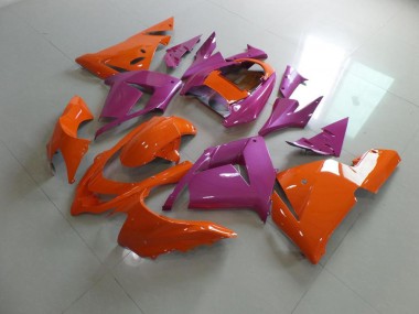 Carenagem Moto ZX10R 2003-2005 - Laranja & Rosa