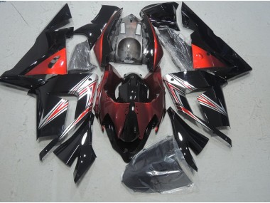 Carenagem Moto ZX10R 2003-2005 - Preto Vermelho