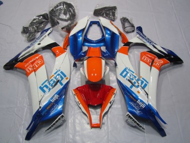Carenagem Moto ZX10R 2011-2015 - Azul Laranja