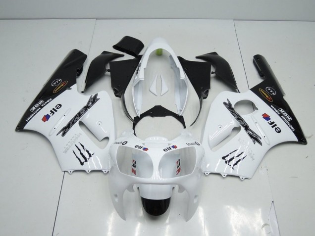 Carenagem Moto ZX12R 2000-2001 - Branco Monster