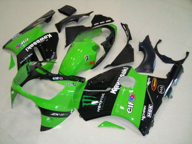 Carenagem Moto ZX12R 2000-2001 - Verde Monster
