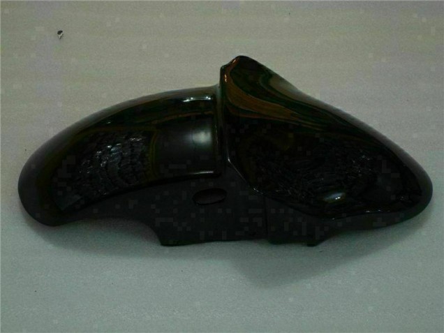 Carenagem Moto ZX6R 2000-2002 - Preto & Azul Chama Carenagem Moto ZX6R 2000-2002 - Preto & Azul Chama