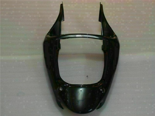 Carenagem Moto ZX6R 2000-2002 - Preto & Azul Chama Carenagem Moto ZX6R 2000-2002 - Preto & Azul Chama