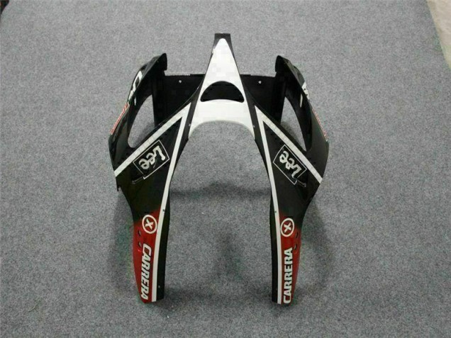 Carenagem Moto ZX6R 2000-2002 - Preto Branco Eurobet