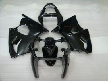 Carenagem Moto ZX6R 2000-2002 - Preto Brilhante