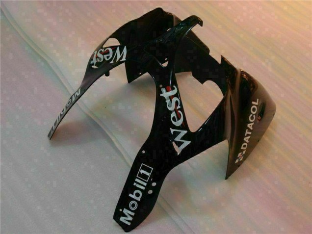 Carenagem Moto ZX6R 2003-2004 - Preto West Ninja