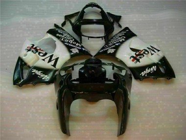 Carenagem Moto ZX6R 2003-2004 - Preto West Ninja