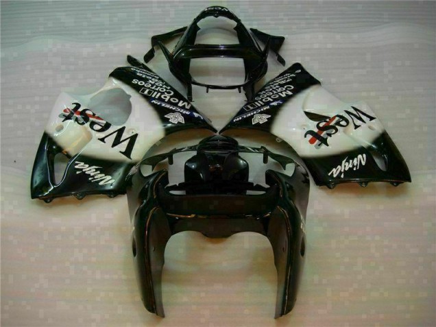 Carenagem Moto ZX6R 2003-2004 - Preto West Ninja