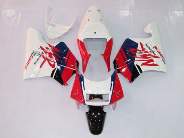 Carenagem Moto ZX9R 2000-2001 - Vermelho Branco