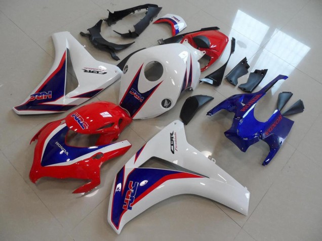 Carenagem & Plástico Moto CBR 1000RR 2008-2011 - Vermelho Branco Azul HRC