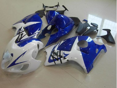 Carenagem & Plástico Moto GSXR 1300 Hayabusa 1996-2007 - Azul Branco