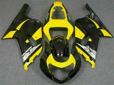 Carenagem & Plástico Moto GSXR 600 / 750 K1 K2 K3 2001-2003 - Amarelo Preto