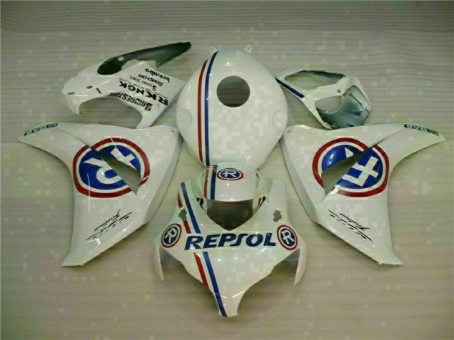 Carroçaria Moto CBR 1000RR 2008-2011 - Branco Azul Repsol Carroçaria Moto CBR 1000RR 2008-2011 - Branco Azul Repsol