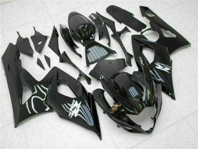 Carroçaria Moto GSXR 1000 K5 2005-2006 - Preto Brilhante