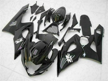 Carroçaria Moto GSXR 1000 K5 2005-2006 - Preto Brilhante