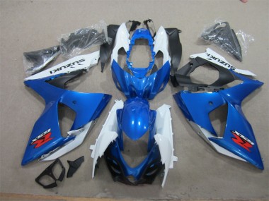 Carroçaria Moto GSXR 1000 K9 2009-2016 - Azul Branco