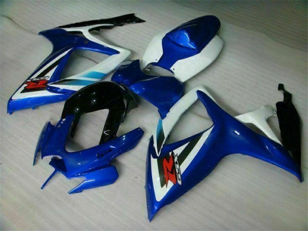 Carroçaria Moto GSXR 600 / 750 K6 2006-2007 - Azul Branco