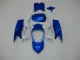 Carroçaria Moto GSXR 600 / 750 K8 2008-2010 - Azul Branco Carroçaria Moto GSXR 600 / 750 K8 2008-2010 - Azul Branco