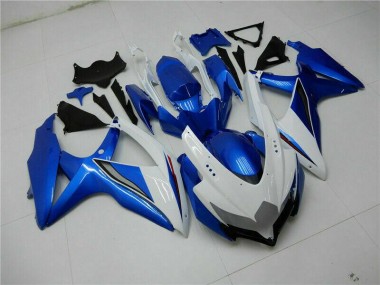 Carroçaria Moto GSXR 600 / 750 K8 2008-2010 - Azul Branco