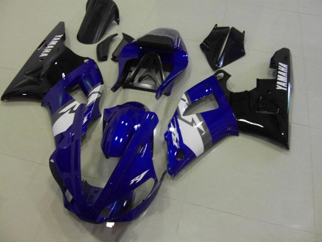 Carroçaria Moto R1 2000-2001 - Azul Preto Branco Carroçaria Moto R1 2000-2001 - Azul Preto Branco