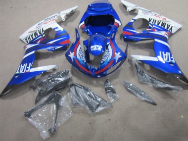 Carroçaria Moto R1 2002-2003 - Azul Branco Motul Fiat
