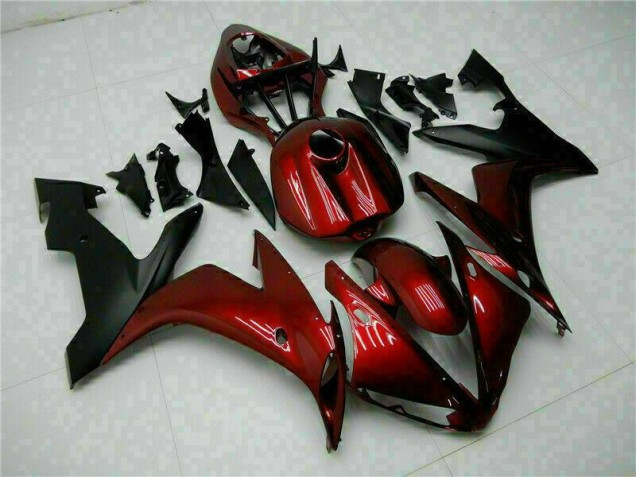 Carroçaria Moto R1 2004-2006 - Vermelho Preto