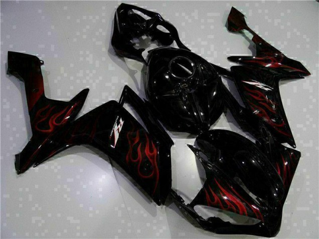 Carroçaria Moto R1 2007-2008 - Preto