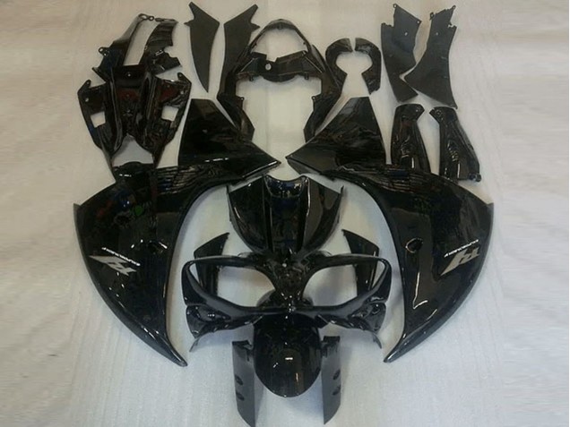 Carroçaria Moto R1 2012-2014 - Preto Brilhante