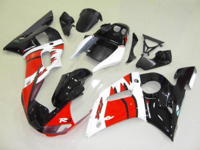Carroçaria Moto R6 1998-2002 - Vermelho Branco Preto Carroçaria Moto R6 1998-2002 - Vermelho Branco Preto
