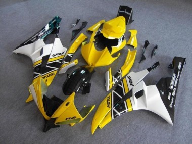 Carroçaria Moto R6 2006-2007 - Amarelo Preto