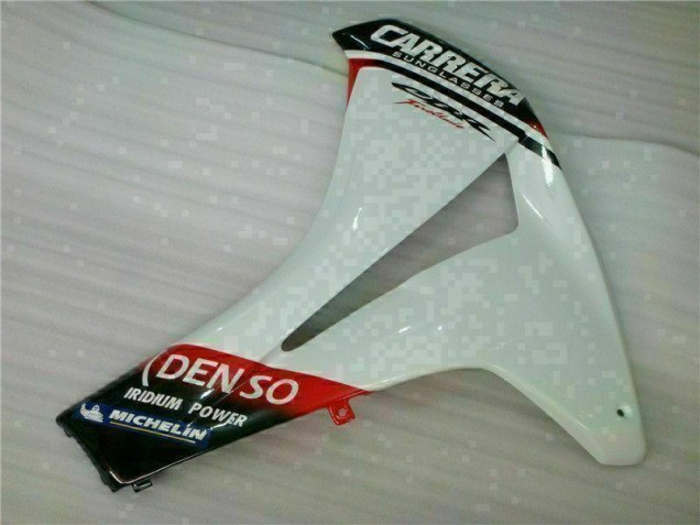 Injeção Kit Carenagem CBR 1000RR 2008-2011 - Branco Preto Injeção Kit Carenagem CBR 1000RR 2008-2011 - Branco Preto