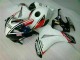 Injeção Kit Carenagem CBR 1000RR 2008-2011 - Branco Preto Injeção Kit Carenagem CBR 1000RR 2008-2011 - Branco Preto