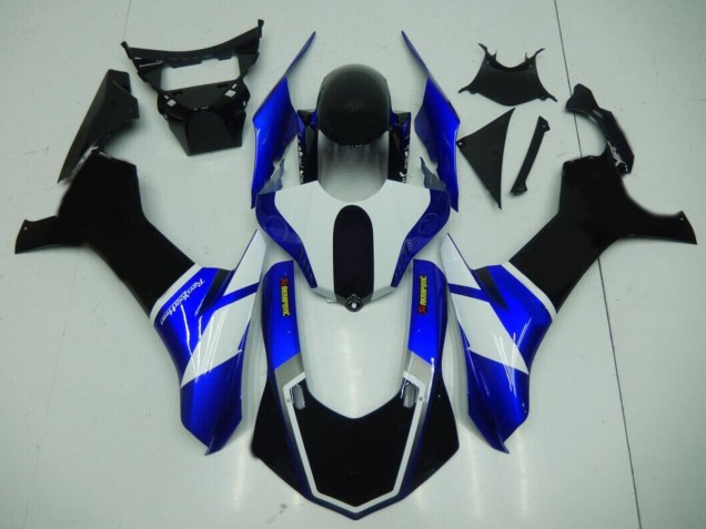 Injeção Kit Carenagem Moto R1 2015-2019 - Preto Azul Injeção Kit Carenagem Moto R1 2015-2019 - Preto Azul