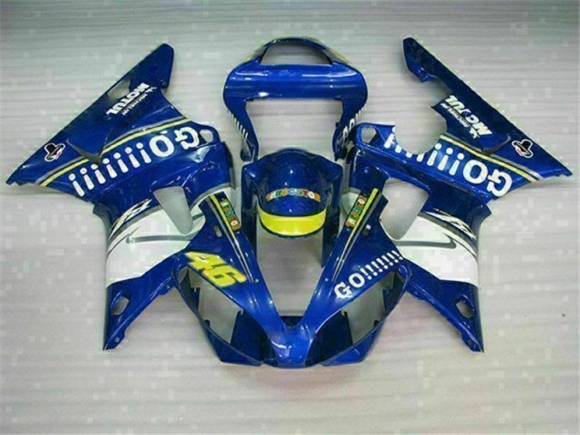 Injeção Kit Carenagem R1 2000-2001 - Azul
