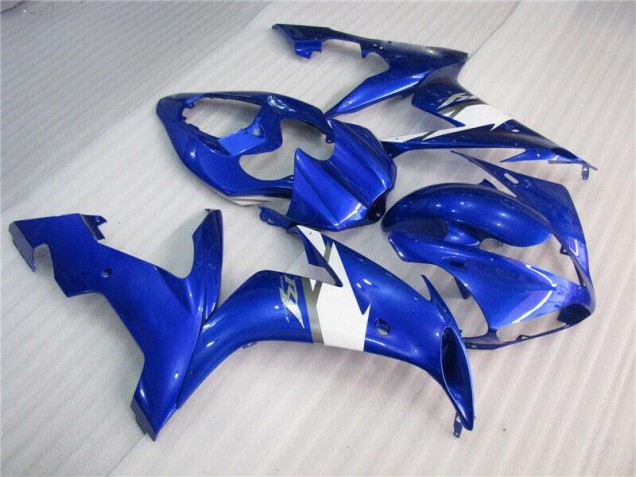 Injeção Kit Carenagem R1 2004-2006 - Azul Branco