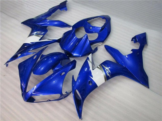 Injeção Kit Carenagem R1 2004-2006 - Azul Branco