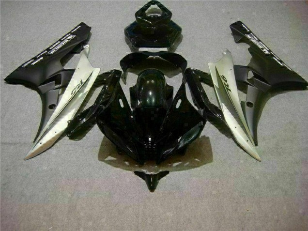 Injeção Kit Carenagem R6 2006-2007 - Prata Preto