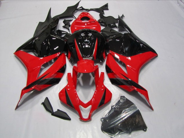 Injeção Kits Carenagem Moto CBR 600RR 2009-2012 - Vermelho Preto