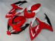 Injeção Kits Carenagem Moto GSXR 600 / 750 K6 2006-2007 - Vermelho Branco