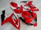 Injeção Kits Carenagem Moto GSXR 600 / 750 K6 2006-2007 - Vermelho Branco