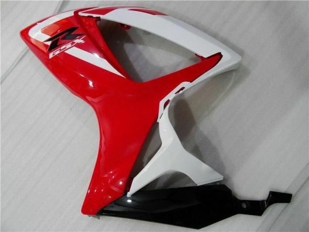 Injeção Kits Carenagem Moto GSXR 600 / 750 K6 2006-2007 - Vermelho Branco